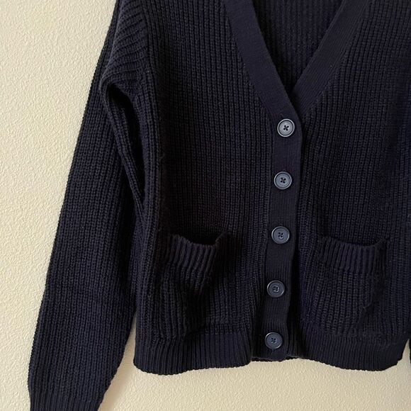H&M Girl Knit  Cardigan with Pockets sz 16/18 - Picture 3 of 6